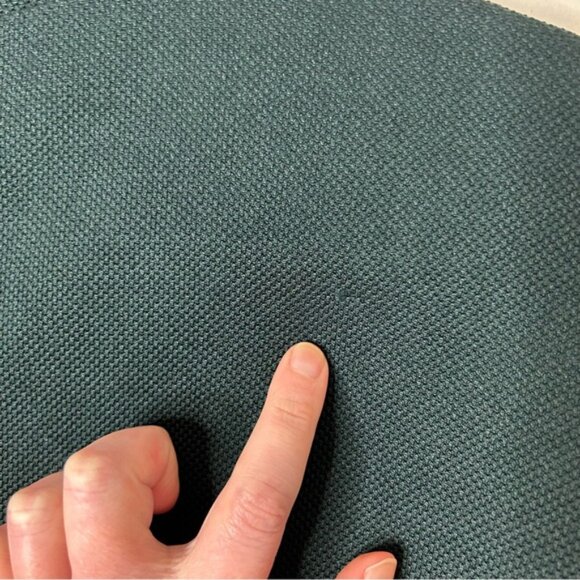 DRY LAKE Women's Mini Dress Long sleeve knit Bodycon mockneck forest Green Small - Picture 8 of 16